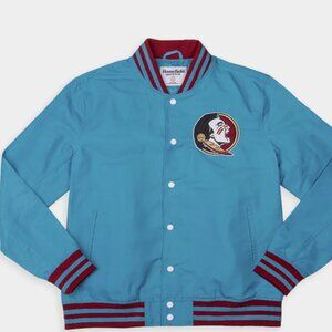 Florida State Seminole Heritage Turquoise Bomber Jacket